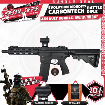Evolution Recon Superlite 10" Carbontech (w/Red Dot) (BK)